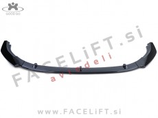 VW Golf 6 GTI 08-12 podaljšek sprednjega odbijača črni (sijaj)