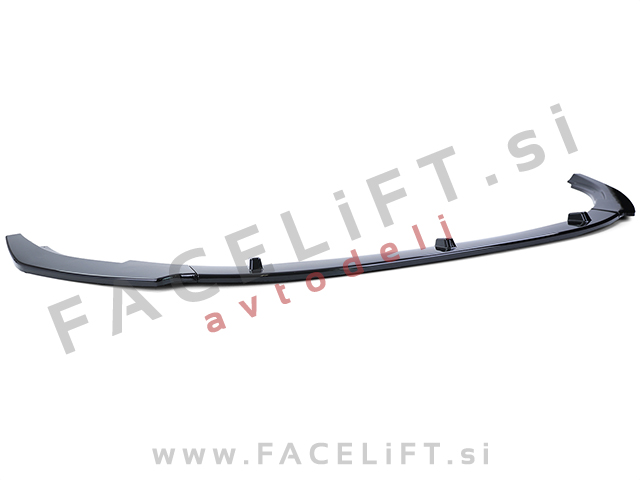 VW Golf 6 GTI 08-12 podaljšek sprednjega odbijača črni (sijaj)