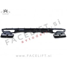 Mercedes E Limuzina W213 16-20 difuzor z nastavki za izpuh