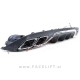 Mercedes E Limuzina W213 16-20 difuzor z nastavki za izpuh