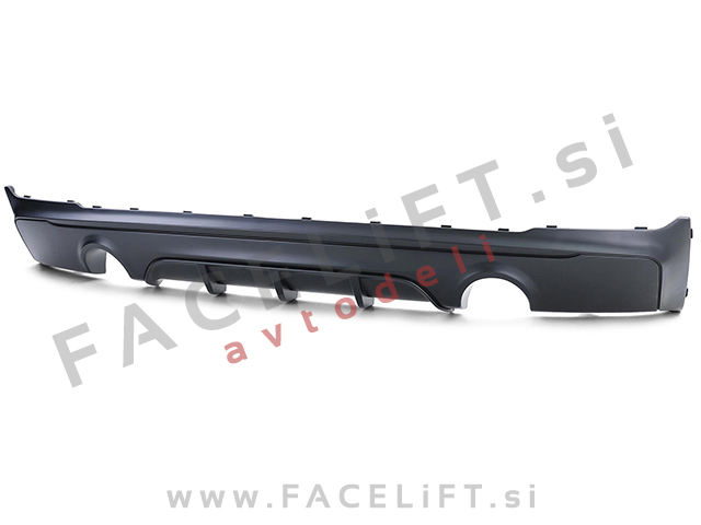 BMW 2 F22 F23 M 13-21 difuzor M-Performance izgled črni (mat) BMW 2 F22 F23 M 13-21 difuzor M-Performance izgled črni (mat)