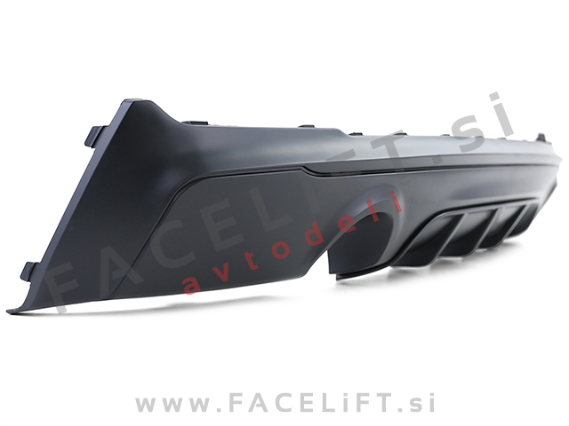 BMW 2 F22 F23 M 13-21 difuzor M-Performance izgled črni (mat)