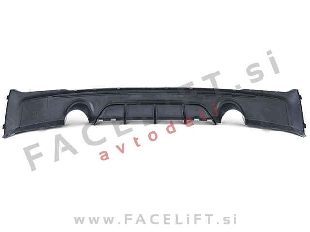 BMW 2 F22 F23 M 13-21 difuzor M-Performance izgled črni (mat)