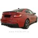 BMW 2 F22 F23 M 13-21 difuzor M-Performance izgled črni (mat)