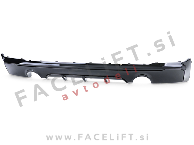 BMW 2 F22 F23 M 13-21 difuzor M-Performance izgled črni (sijaj)