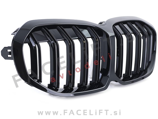 BMW 1 F40 19- ledvičke črne (sijaj)