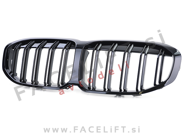 BMW 1 F40 19- ledvičke črne (sijaj)