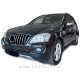 Mercedes ML W164 08-11 maska črna kromirana (sijaj)