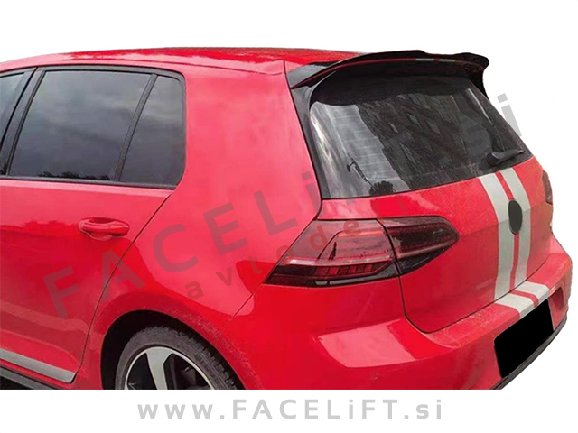 VW Golf 7 GTI 12-20 strešni spojler črni (sijaj)