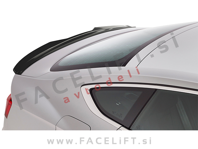 Audi A5 F5 Sportback 16- spojler za prtljažnik črni (mat)
