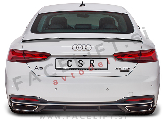 Audi A5 F5 Sportback 16- spojler za prtljažnik črni (mat) Audi A5 F5 Sportback 16- spojler za prtljažnik črni (mat)