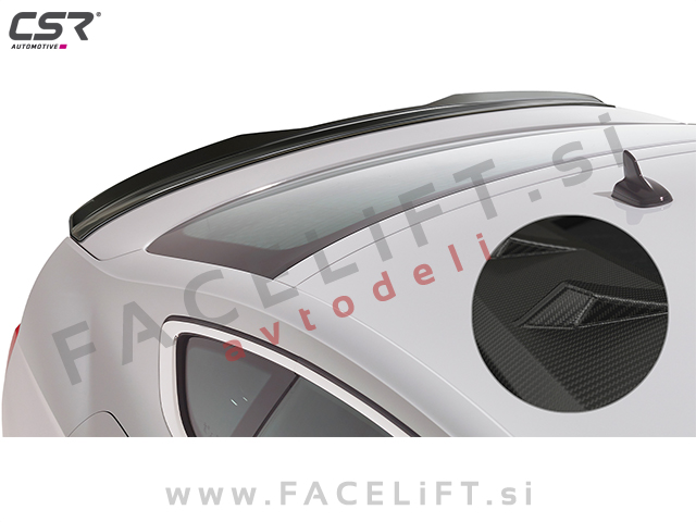 Audi A5 F5 Sportback 16- spojler za prtljažnik karbon (mat)