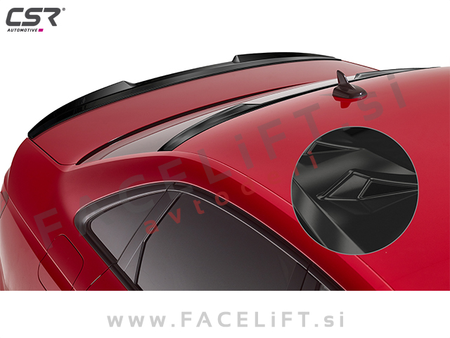 Audi A4 Limuzina B9 8W 15- spojler za prtljažnik črni sijaj