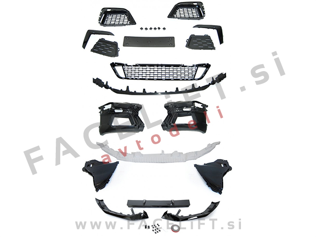 BMW 5 G30 G31 LCI 20- sprednji odbijač M-Performance izgled PDC BMW 5 G30 G31 LCI 20- sprednji odbijač M-Performance izgled PDC