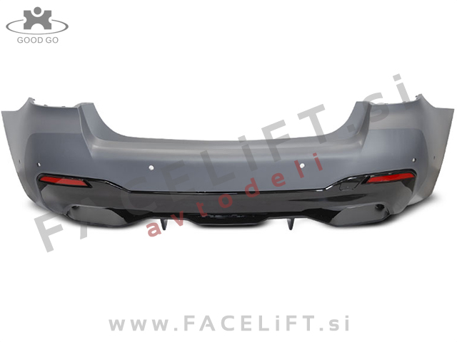 BMW 5 G30 LCI 20- zadnji odbijač M-Performance izgled PDC BMW 5 G30 LCI 20- zadnji odbijač M-Performance izgled PDC