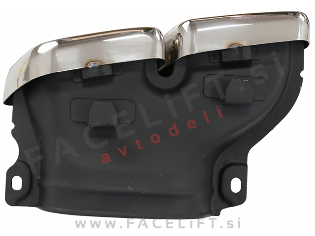 Mercedes GLE Coupe C292 AMG Line 15-19 difuzor z nastavki za izpuh GLE63 izgled