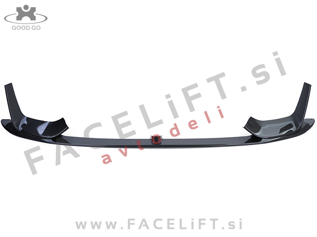 BMW 4 F32 F33, M4 F82 F83 13- podaljšek sprednjega odbijača karbon sijaj