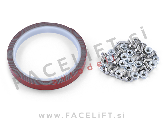 BMW 4 F32 F33, M4 F82 F83 13- podaljšek sprednjega odbijača karbon sijaj