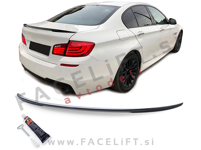 BMW 5 F10 Limuzina 10-17 spojler za prtljažnik črni (sijaj) BMW 5 F10 Limuzina 10-17 spojler za prtljažnik črni (sijaj)
