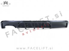 BMW 1 E82 E88 M 07-13 difuzor M-Performance izgled črni (sijaj)