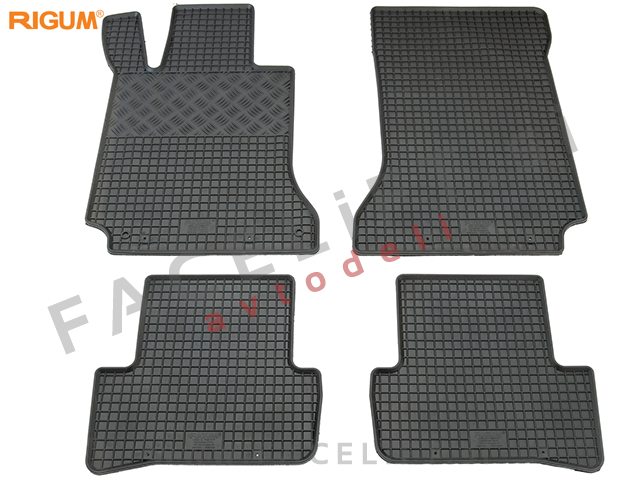 Mercedes C S204 W204 07-14 tipske gumijaste preproge