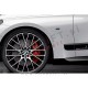 BMW M emblem (3D nalepka) črni (mat)