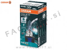 Halogenska žarnica Osram Cool Blue Intense (Next Gen) H15 (PGJ23-t) 15/55W 12V