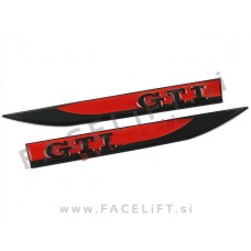 VW GTI emblem (3D nalepka)
