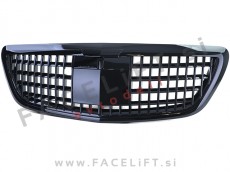 Mercedes S W222 13-20 maska Night Vision črna (sijaj)