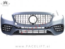 Mercedes E W213 16-20 sprednji odbijač z masko AMG izgled PDC