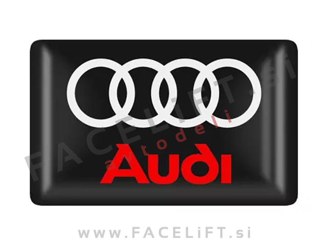 Audi nalepka