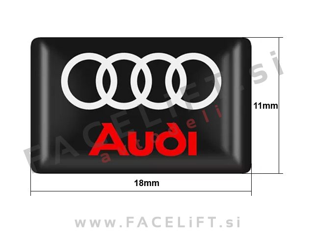 Audi nalepka