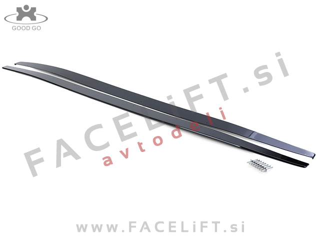BMW 1 F20 F21 LCI M 15-19 podaljški pragov črni (sijaj)