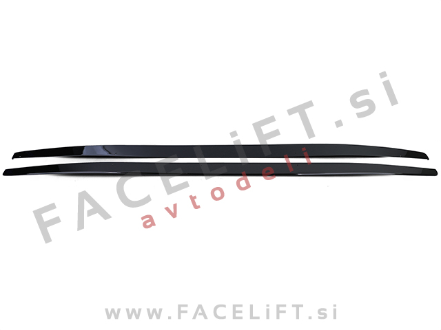 BMW 1 F20 F21 LCI M 15-19 podaljški pragov črni (sijaj)