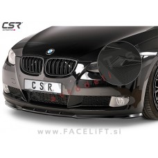 BMW 3 E92 E93 06-10 podaljšek sprednjega odbijača karbon (mat)