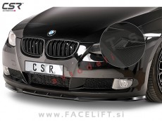BMW 3 E92 E93 06-10 podaljšek sprednjega odbijača karbon (mat)