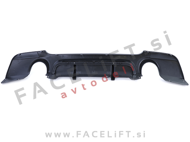 BMW 3 E92 E93 M 06-10 difuzor M-Performance izgled črni (sijaj)