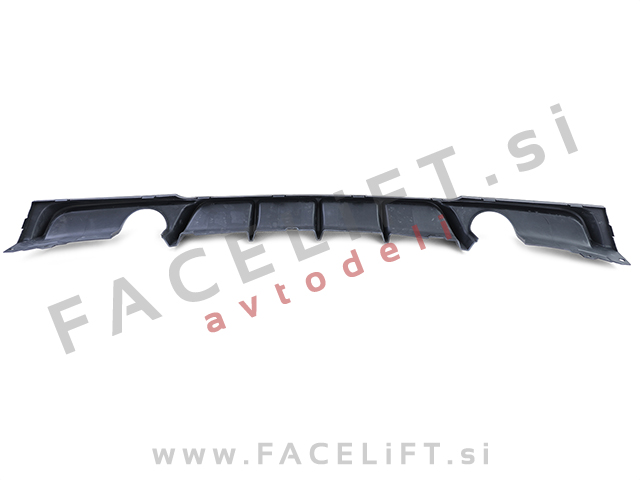 BMW 3 F30 F31 M 11-19 difuzor M-Performance izgled črni (sijaj)