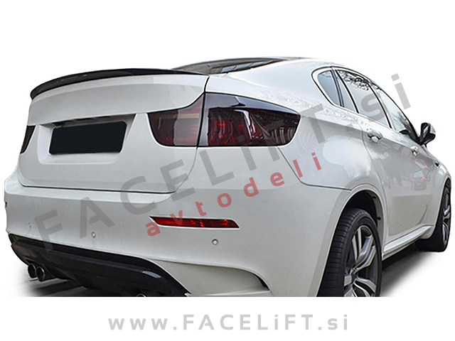 BMW X6 E71 08-14 spojler za prtljažnik črni (sijaj)