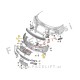 Audi A3 8P 03-05 sprednji odbijač