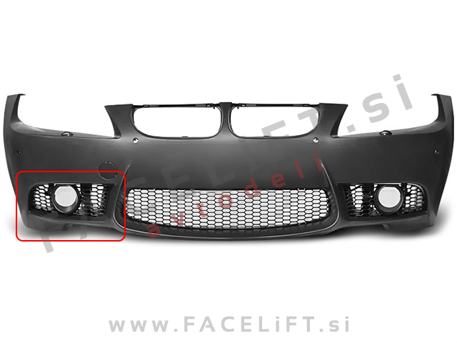 BMW 3 E90 E91 05-08 mreža sprednjega M3 odbijača desna