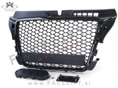 Audi A3 8P 8PA 08-12 maska RS3 izgled črna sijaj