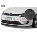 VW e-Golf 14-20 podaljšek sprednjega odbijača črni (mat)