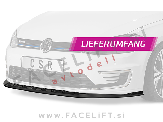 VW e-Golf 14-20 podaljšek sprednjega odbijača karbon (sijaj) VW e-Golf 14-20 podaljšek sprednjega odbijača karbon (sijaj)