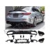 Mercedes C S206 W206 AMG Line 21- difuzor z nastavki za izpuh AMG C63 izgled