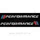 BMW M-Performance nalepke bele