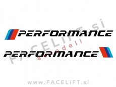 BMW M-Performance nalepke črne