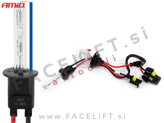 Xenon žarnica H1 (P14.5s) 8000K 35W