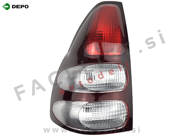 Toyota Land Cruiser FJ120 03-09 zadnja luč leva Toyota Land Cruiser FJ120 03-09 zadnja luč leva