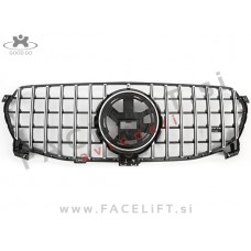 Mercedes GLE C167 V167 19-23 maska GT izgled črna kromirana (sijaj)